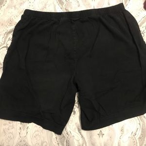 Black shorts